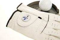 X Performance Men's Soft Cabretta Leather Golf Glove with Magnetic Ball Marker